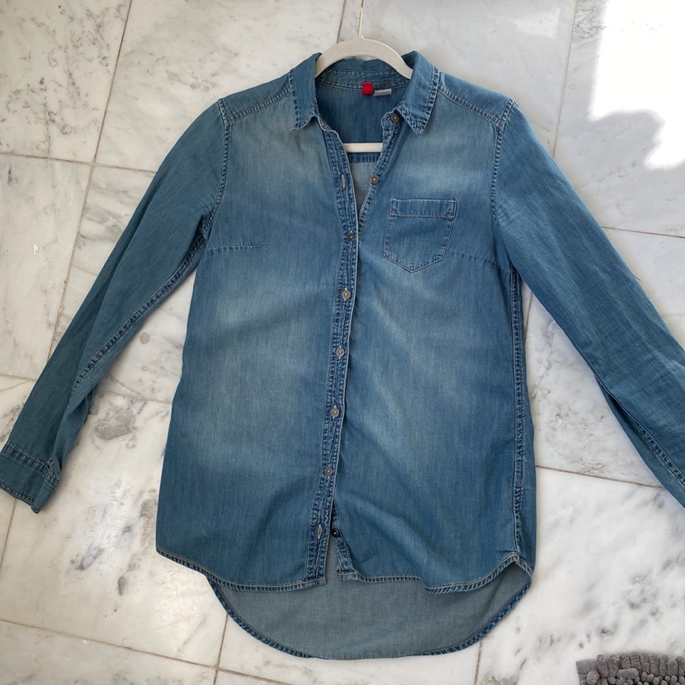 Denim Button Up Shirt